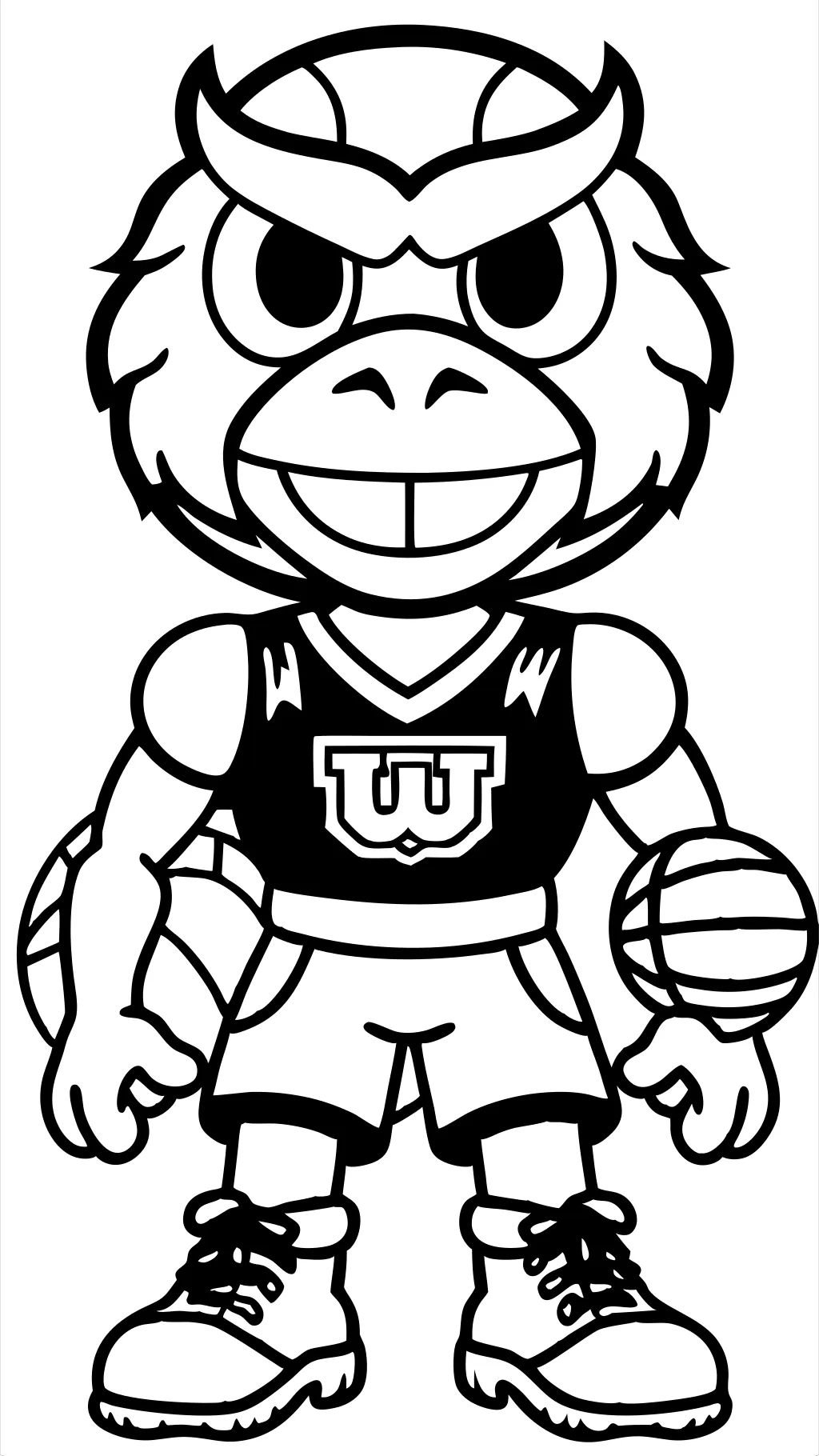 iowa hawkeye coloring pages